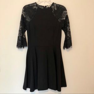 Lacy Little Black Dress